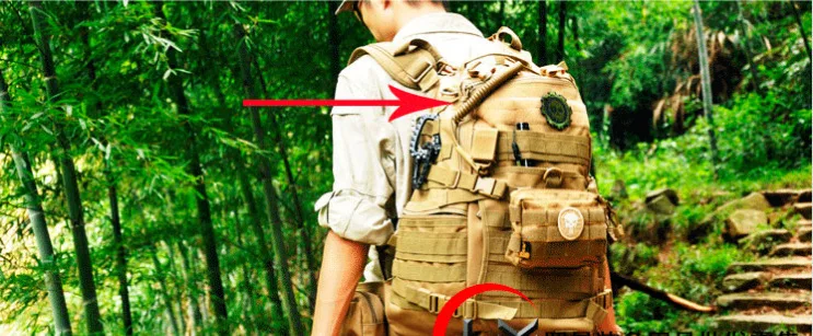 EDC Molle страйкбол пистолет пружина слинг ремень одноточечный пистолет Весна слинг быстросъемный охотничий ремень армейский ключевой ремень 3 цвета