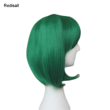 Macross F RANKA зеленый парик косплей основной конский хвост клипсы Хэллоуин Взрослые