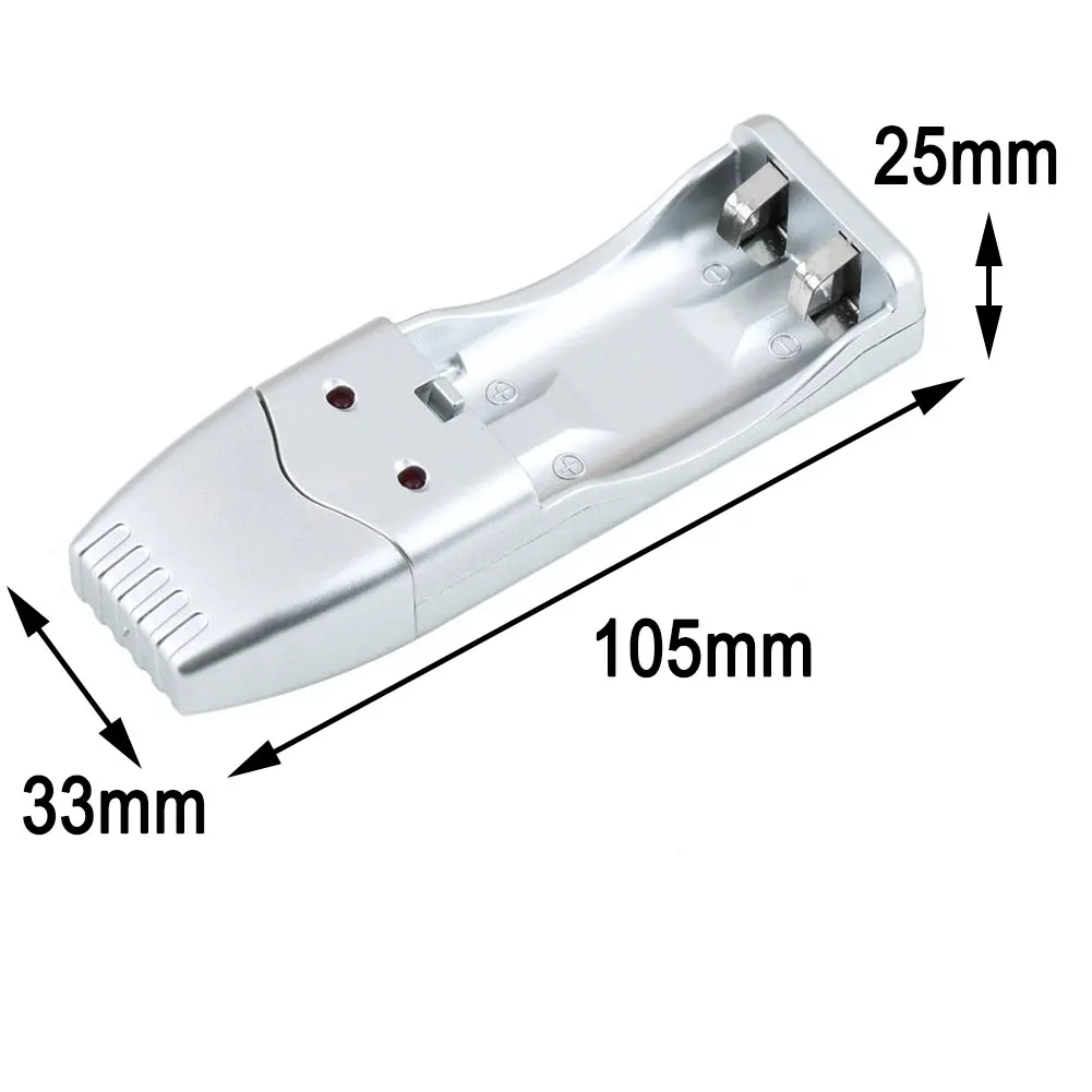 2 слота зарядное устройство для батарей AA / AAA Ni-MH USB | Электроника