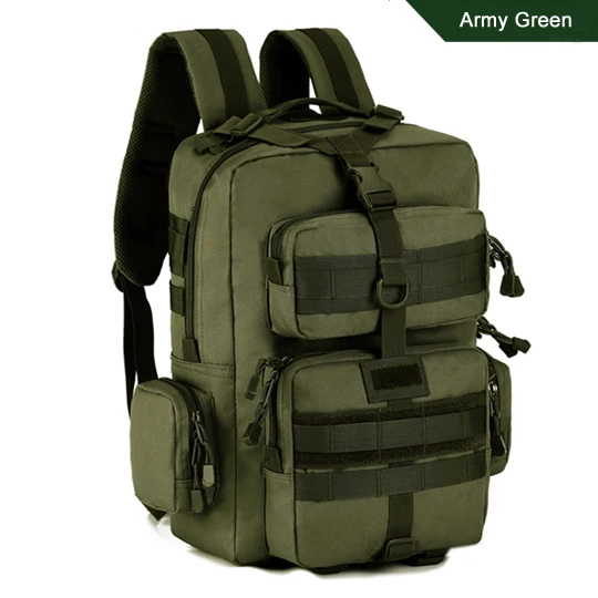 Army Green Протектор Плюс MOLLE военный тактический рюкзак наружные сумки для скалолазания водонепроницаемые дорожные рюкзаки мужские спортивные походные сумки - Цвет: Army Green