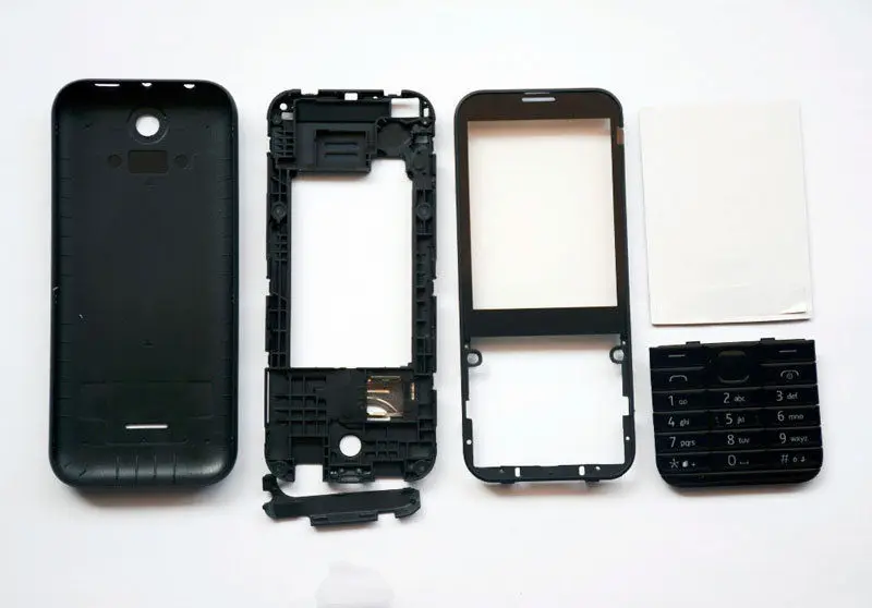 Клавиатура для Nokia Asha 225 N225 и отвертка|Корпусы рамки мобильных телефонов| |