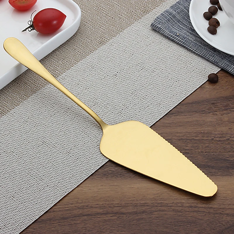 1 шт. Радужный свадебный торт для переноса сервера шпатель масло сыра резак из