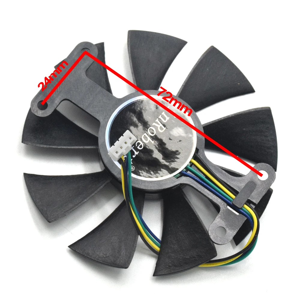 85 мм GA91S2H DC 12 В 0.35A 4Pin кулер вентилятор Замена для Zotac GTX 1060 GTX950 GTX 1050Ti видеокарта вентилятор охлаждения