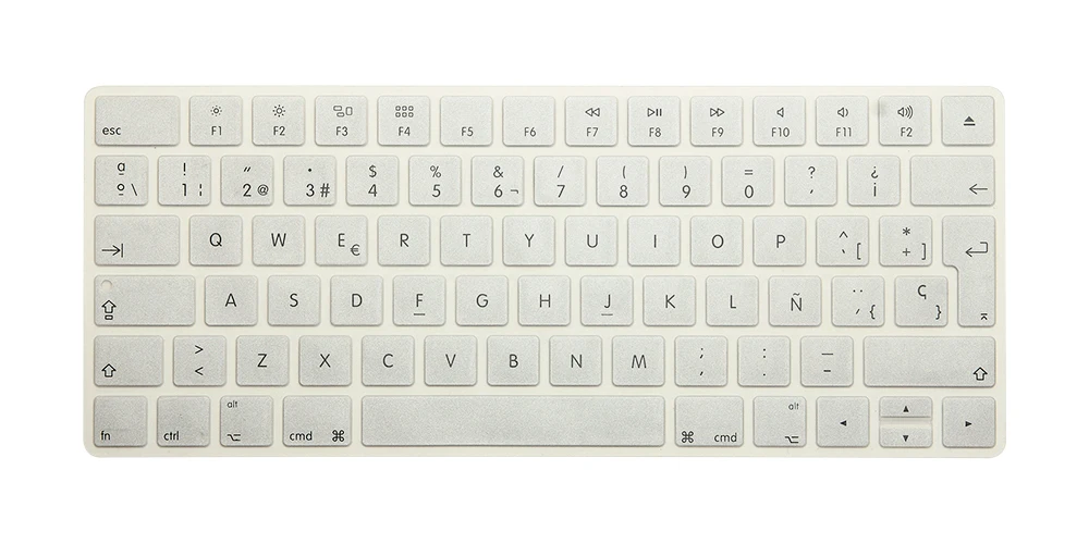 25 шт. силиконовые чехлы для клавиатуры с испанской раскладкой|keyboard layout|spanish keyboard