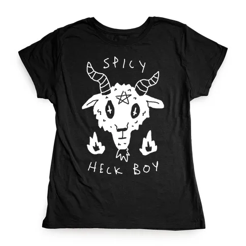 Футболка унисекс острый Хэк мальчик сатана забавная Хлопковая женская кавайная