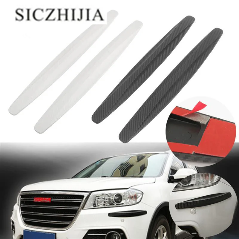 1 пара полосок для бампера из углеродного волокна Toyota Camry Corolla RAV4 Yaris Highlander/Land