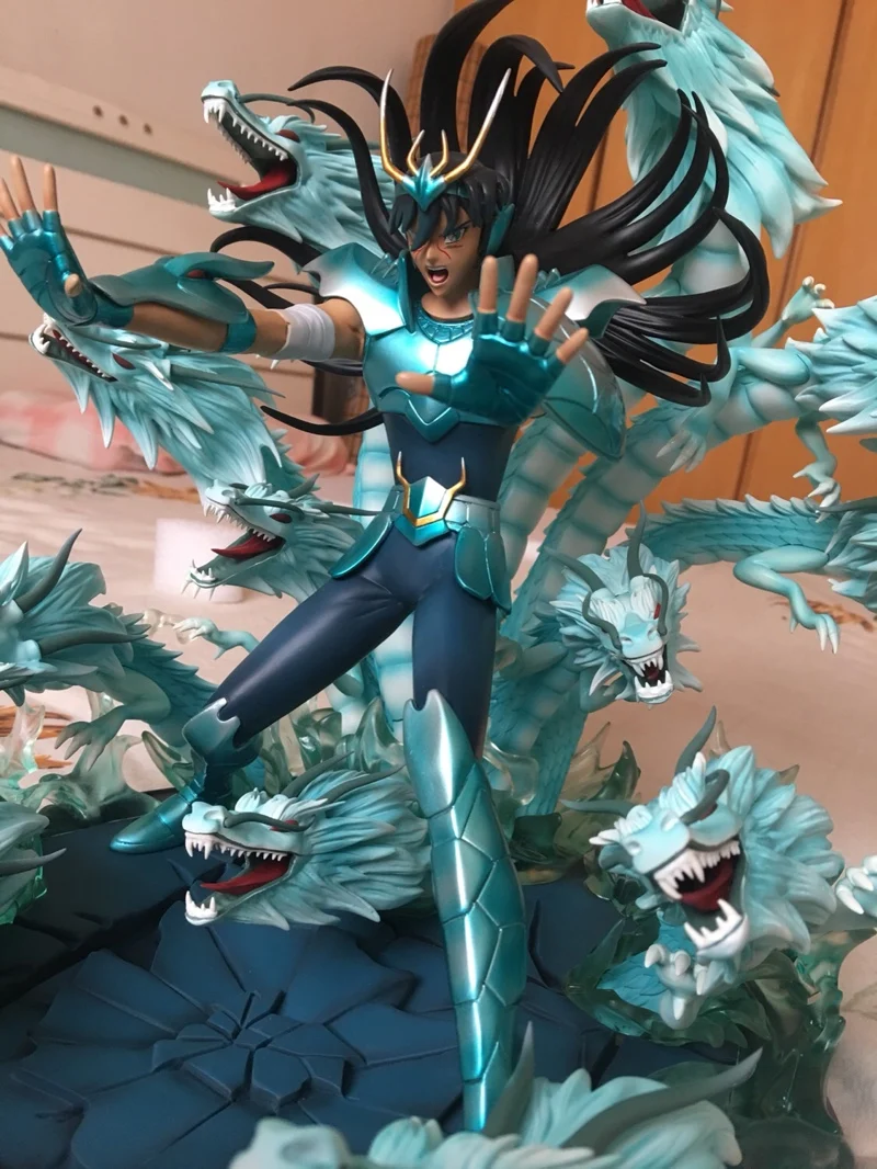 Comic-клуб в наличии Saint Seiya Bronze Shiryu 100 Rising Dragons GK смолы для коллекции | Игрушки и хобби
