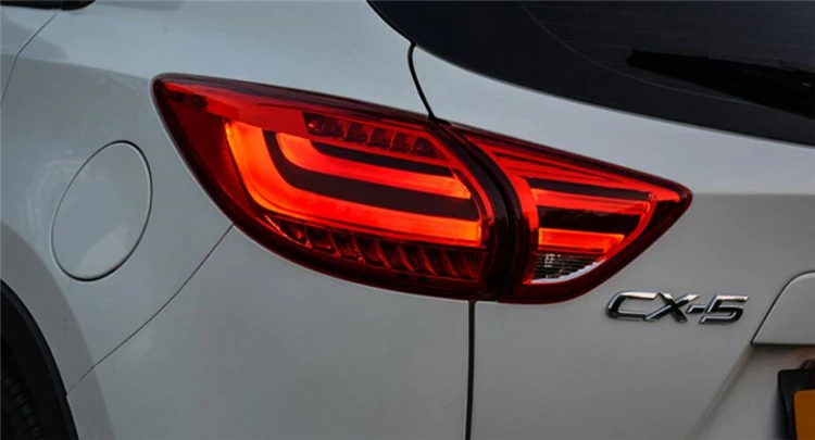 Автомобильный Стайлинг для Mazda CX-5 задний светильник в сборе 2011- CX5 светодиодный задний светильник CX-5 светодиодный задний фонарь DRL+ тормоз с комплектом hid 2 шт