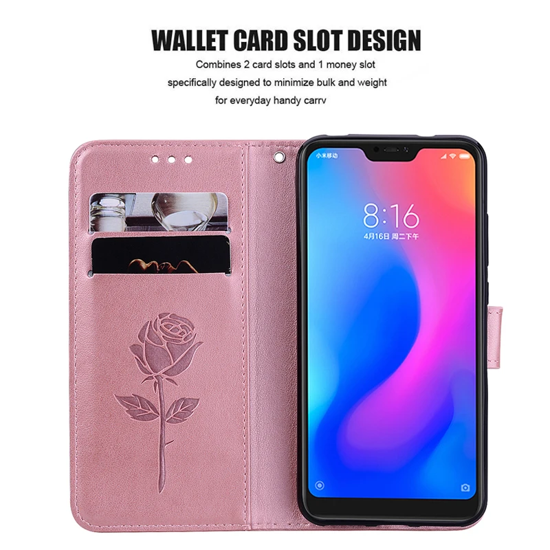 Кожаный чехол книжка для Xiaomi Redmi Note 7 6 5 Pro 4X Global 5A Prime 6A Plus S2 3S Mi A1 A2 Lite F1|Бамперы| |