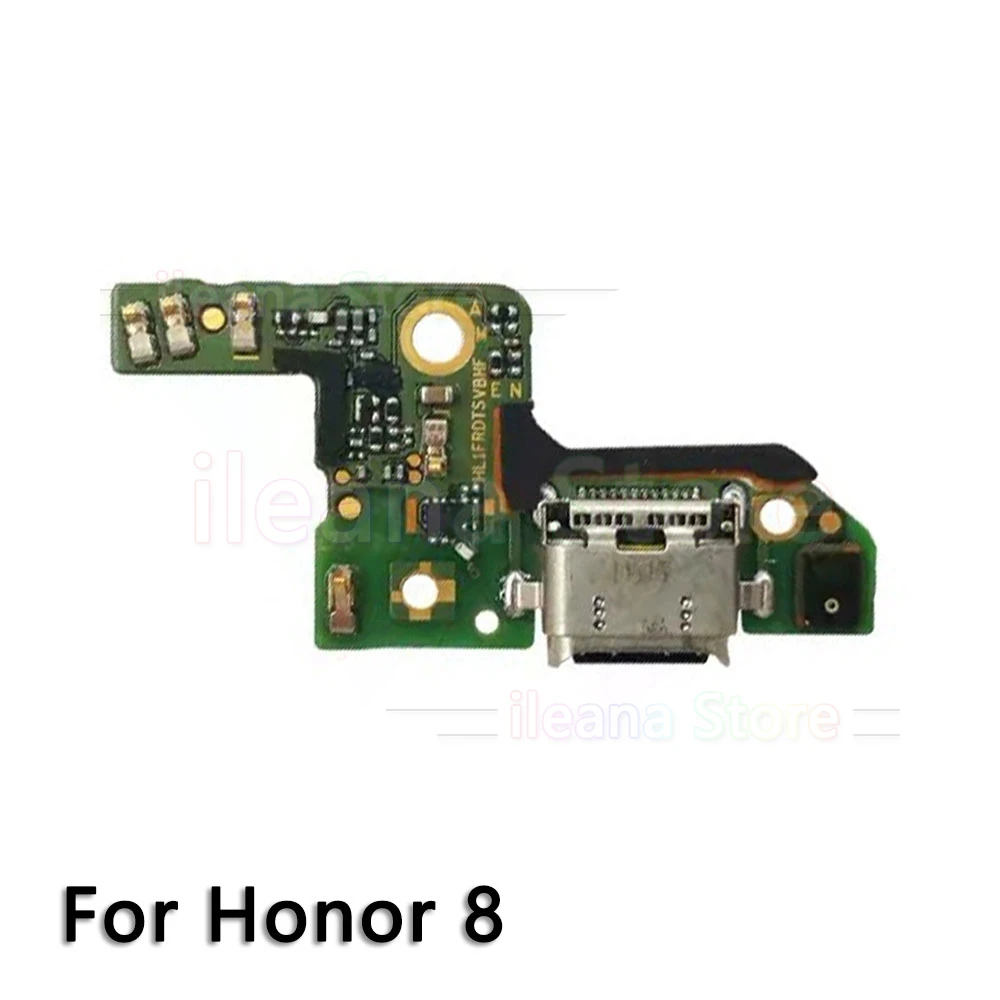 Для huawei Honor 8 8C 8X Max 9 9i 10 Lite USB Дата Зарядка порт Зарядное устройство Док-станция разъем гибкий кабель для телефона запчасти - Цвет: For Honor 8