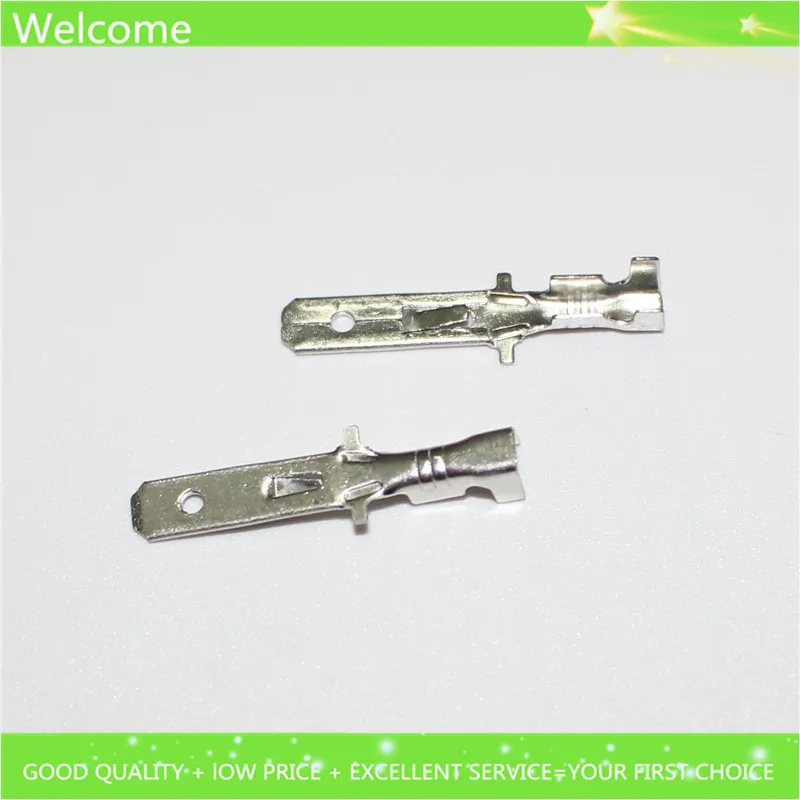 20 шт. обжимные клеммы для автомобиля 4 8 мм мм|4.8 mm|crimp spadecrimp spade terminal |