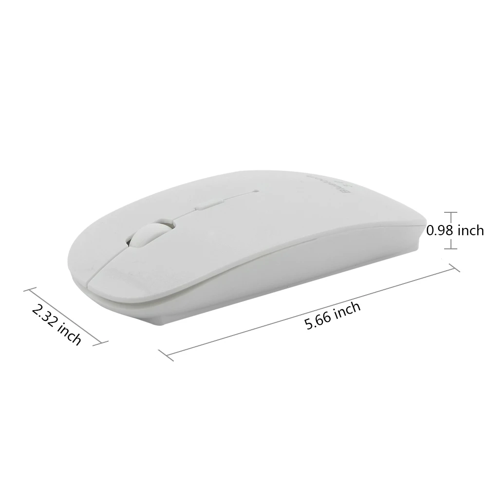CHUYI Беспроводная Bluetooth 3,0 мышь Ультра тонкая мышь 1000-1200-1600DPI оптическая игровая мышь компьютерные мыши BT мышь для ПК ноутбука