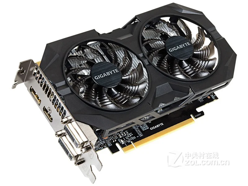 Gigabyte GV N950WF2OC 2GD оригинальный Графика карты 128Bit GTX 950 2G GDDR5 видеокарта 2 * DVI 1 HDMI DP для