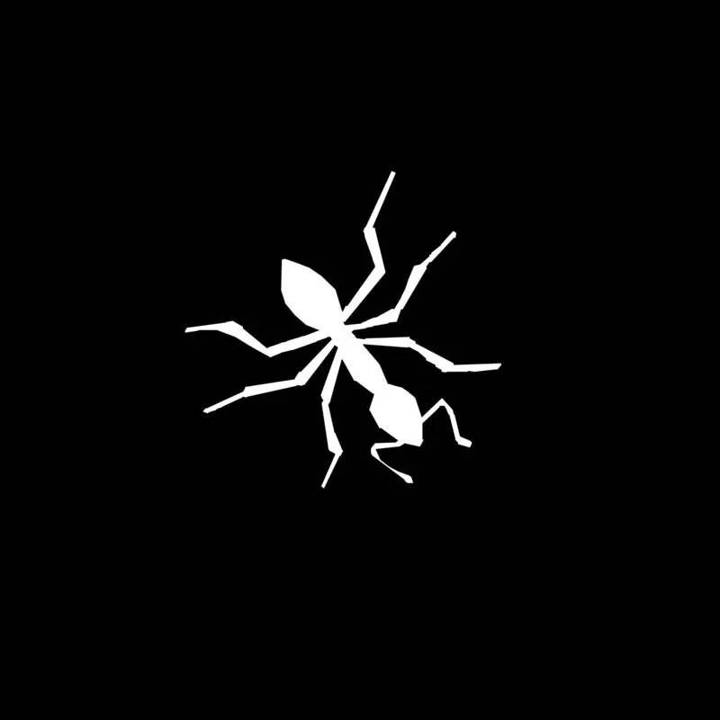 YJZT 15CM*15CM Lifelike Ant Nifty Vinyl Decal Car Sticker Black/Silver C19-0453 | Автомобили и мотоциклы