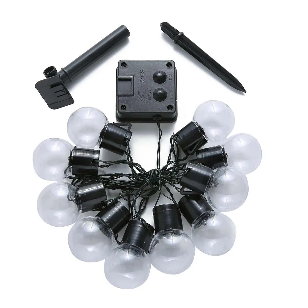 10 Светодиодный светильник на солнечной энергии водонепроницаемая шаровая