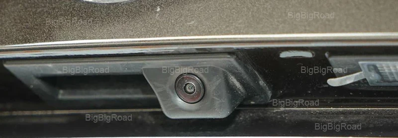 BigBigRoad багажнике автомобиля ручка заднего вида Обратный Камера для Audi A4 A4L S4 RS4 B9 8 Вт /A3 RS3 S3