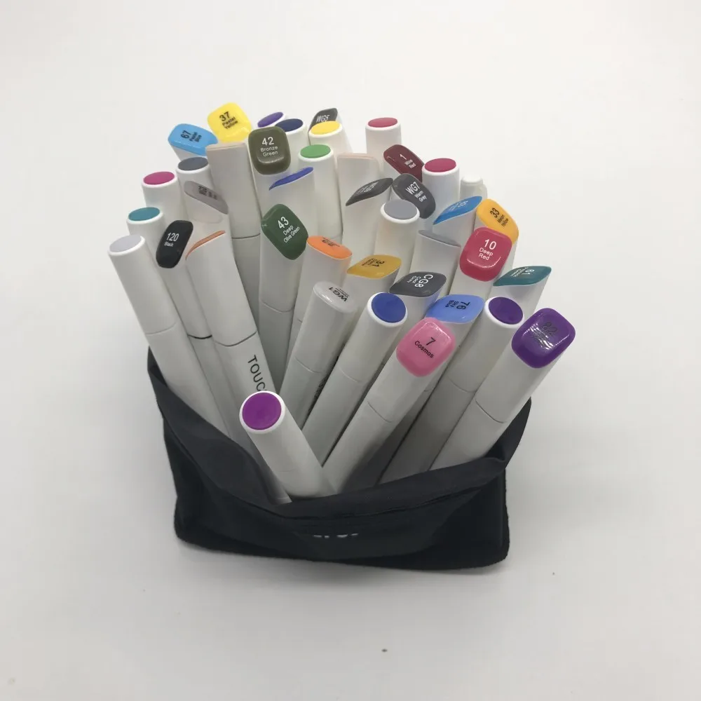 Двуглавый алкоголь жирный sharpie art mark pen тонкие маркеры 30 36 40 ручная роспись дизайн