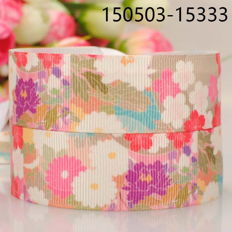 Лента Корсажная с принтом в японском стиле 10 ярдов различные размеры | Дом и сад