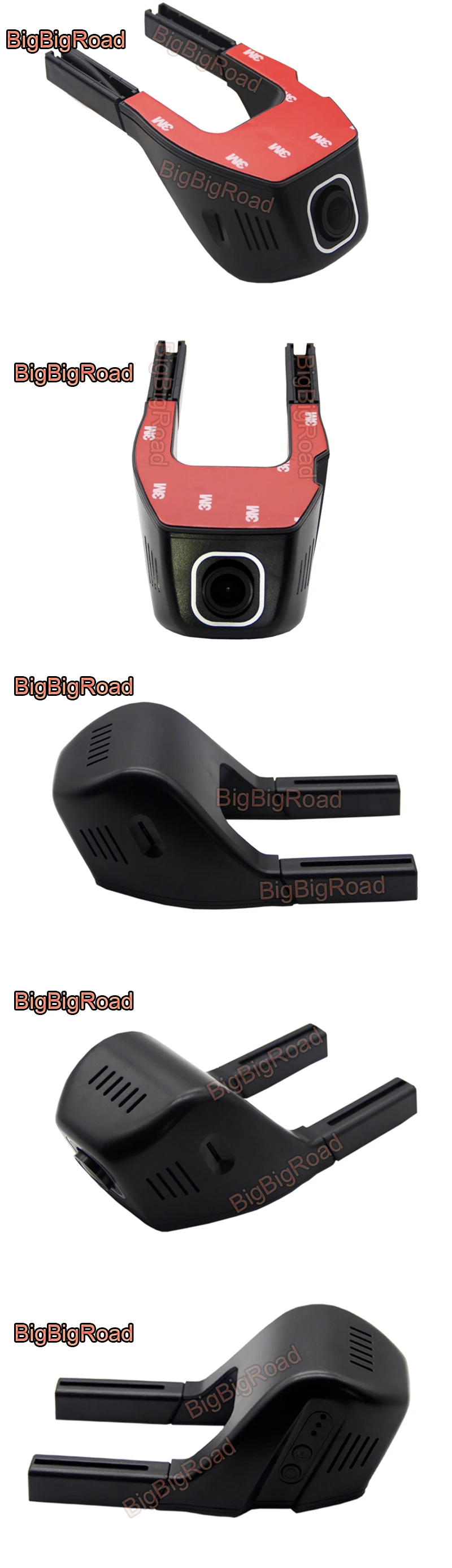 BigBigRoad для HAWTAI Boliger приложение управление Wifi Автомобильный видеорегистратор видео рекордер Скрытая установка Novatek 96658 Dashcam