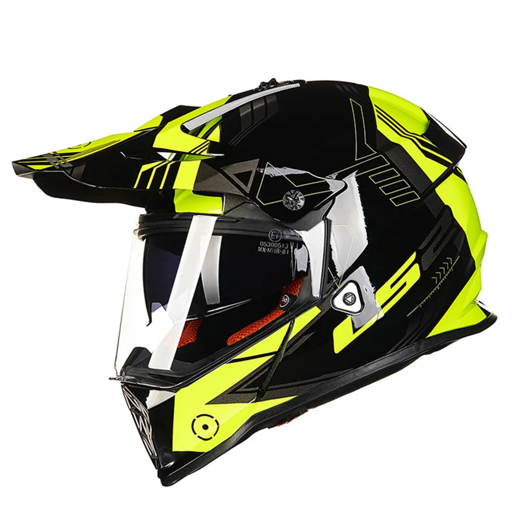 LS2 MX436 PIONEER двойной спортивный мотоциклетный шлем мотокросса бездорожья 0613 ATV Casque Casco мотоциклетные шлемы de Motociclista