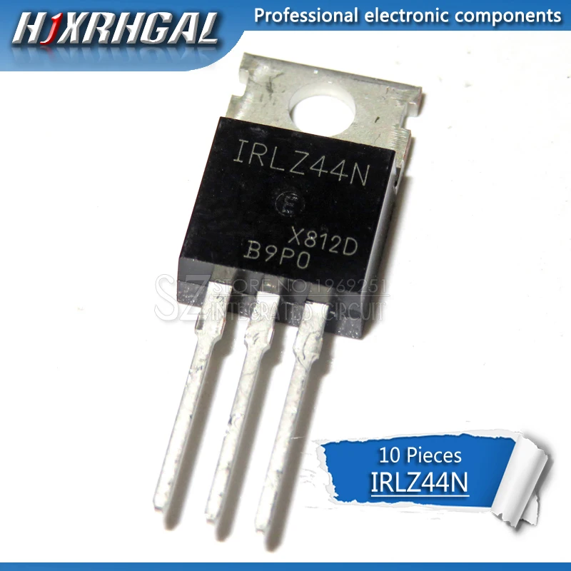 10 шт. IRLZ44N К-220 IRLZ44 TO220 IRLZ44NPBF HJXRHGAL