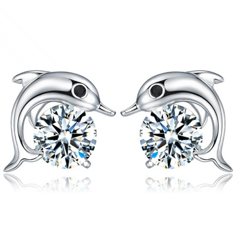 Бесплатная доставка оптовая продажа ювелирные изделия модные серьги гвоздики с