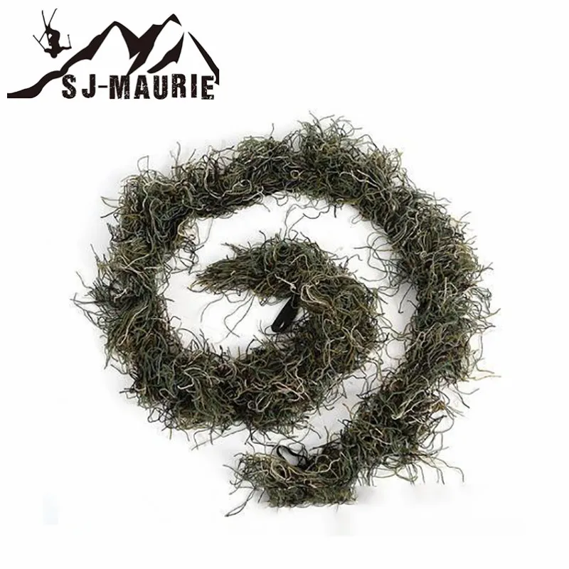 Funda Para Pistola 150 см Охотничья винтовка веревка травяной Тип Ghillie Костюмы покрытие для