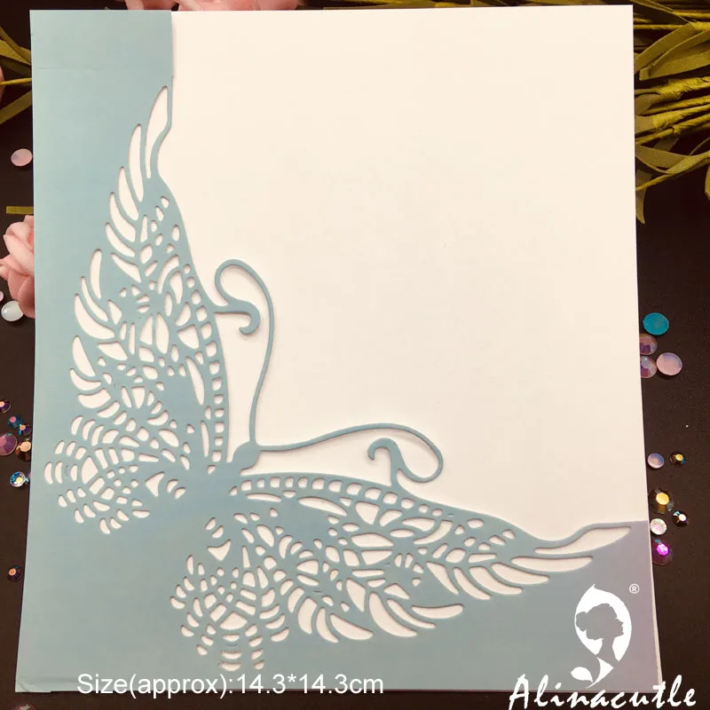 Штамповка для резки металла бабочки краев скрапбукинга бумаги ручной работы