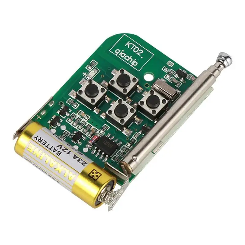 LEMAIC 433MHz RF 4-Channel Remote Control Learning Code Wireless Key Fob Transmitter Light Switch Relay Receiver Smar tHome S3 |