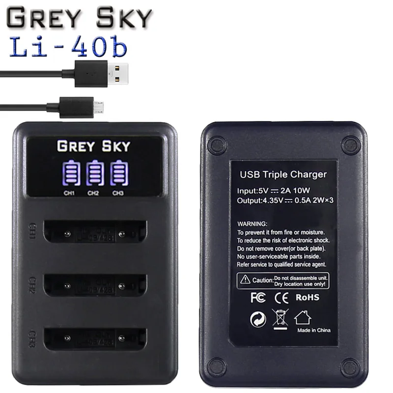 1 charger 6 x Li-40B LI-42B LI 40B 42B LI40B батареи+ ЖК USB зарядное устройство для FUJIFILM NP-45 NP 45 NP45 NP 45A 45B 45S для Nikon EN-EL10 - Цвет: 1 charger