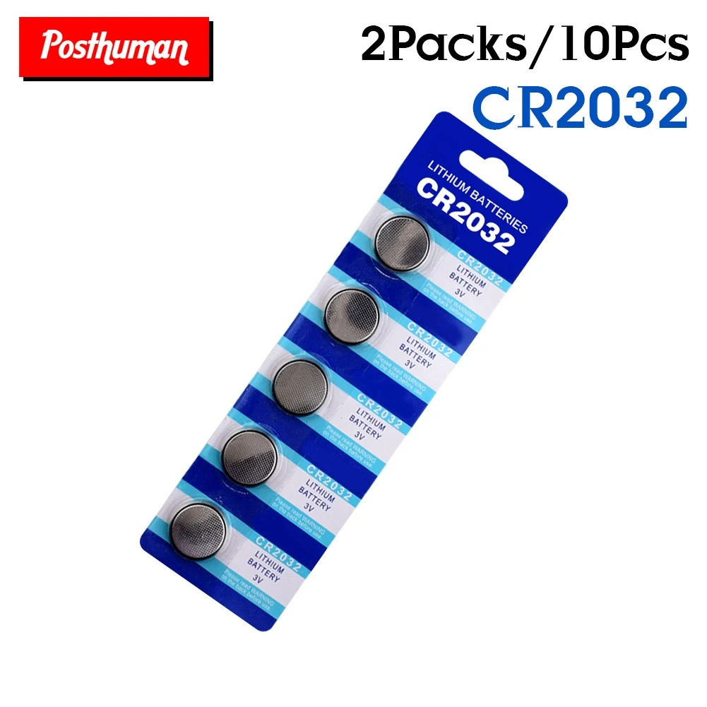 10 шт. батарейки cr2032 3 в CR 2032 DL2032 KCR2032 ECR2032 литиевая батарея для часов с пультом дистанционного управления