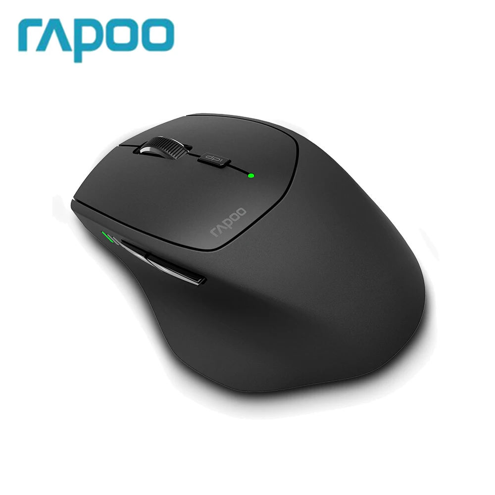 Оригинальная мультирежимная Беспроводная мышь Rapoo MT550, переключение между Bluetooth 3,0/4,0 и 2,4G для подключения четырех устройств к компьютеру