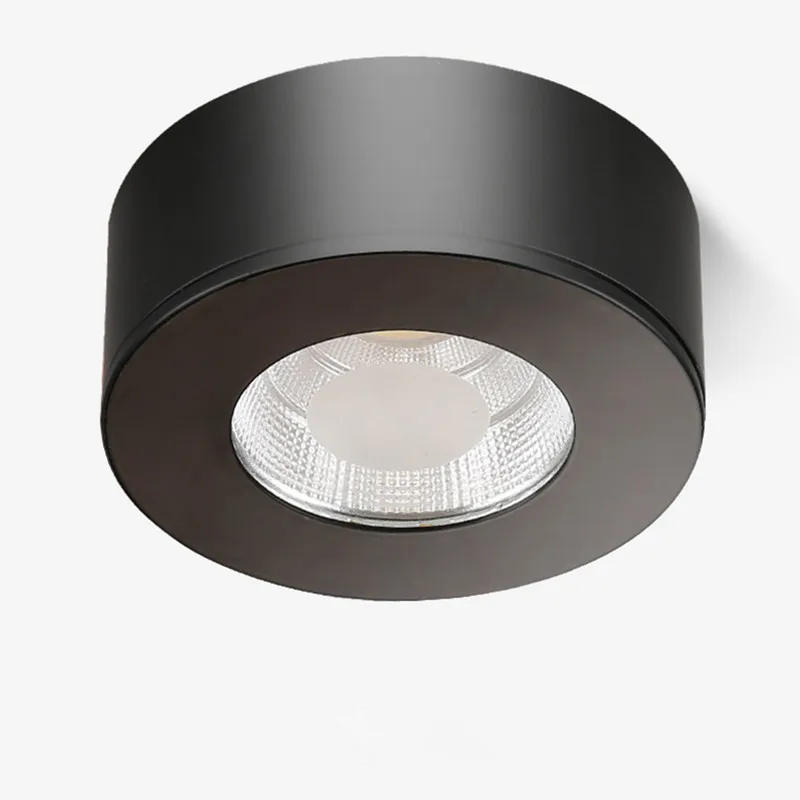 Ультратонкий поверхностный светодиодный cob точечный потолочный светильник