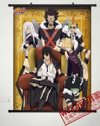 There are Japanese anime tutor Reborn (80 * 60) -119 animation reel poster paintings | fabric painting Дом и сад