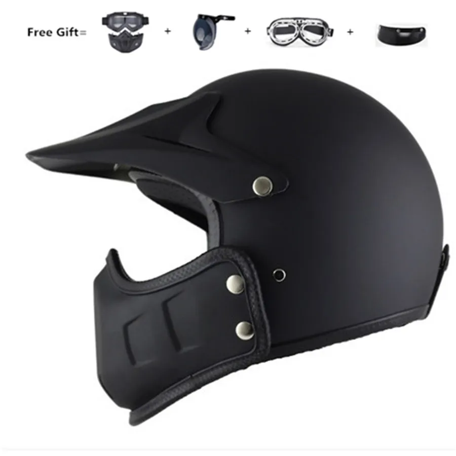 Moto rcycle vespa, шлем, Ретро стиль, с открытым лицом, 3/4, шлем с внутренним козырьком, moto cross jet, Ретро шлем, мотоциклетный шлем, в горошек, белый - Цвет: Mate black
