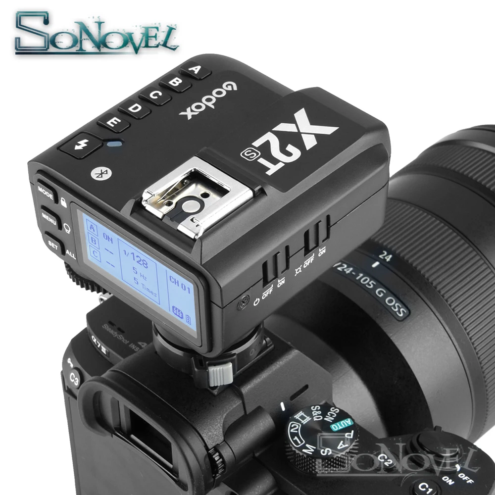 Беспроводной триггерный передатчик вспышки Godox X2TS TTL 1/8000s HSS беспроводной для Sony
