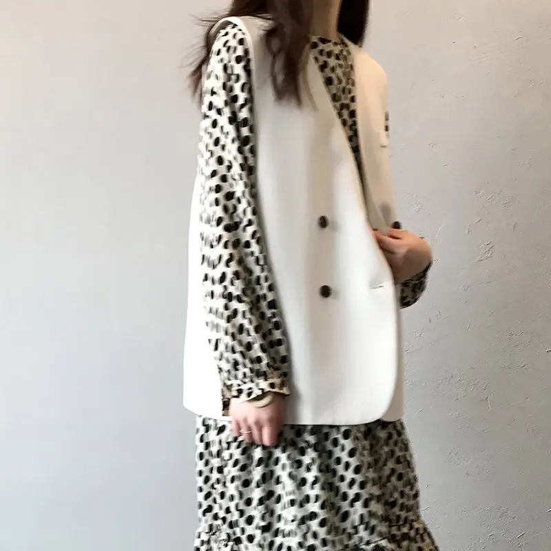 Женские жилеты повседневное элегантный черный пальто для будущих мам офисные