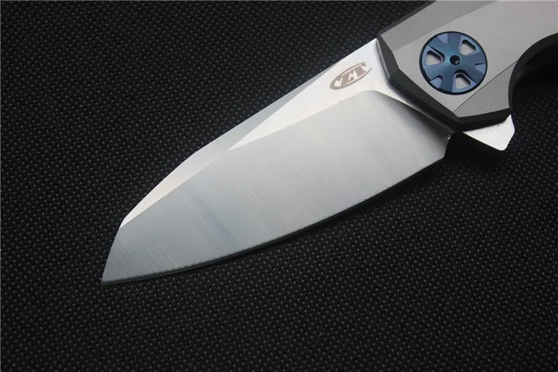 ZT0456 охотничий нож складной складное лезвие D2 TC4 ручка подшипника карманный