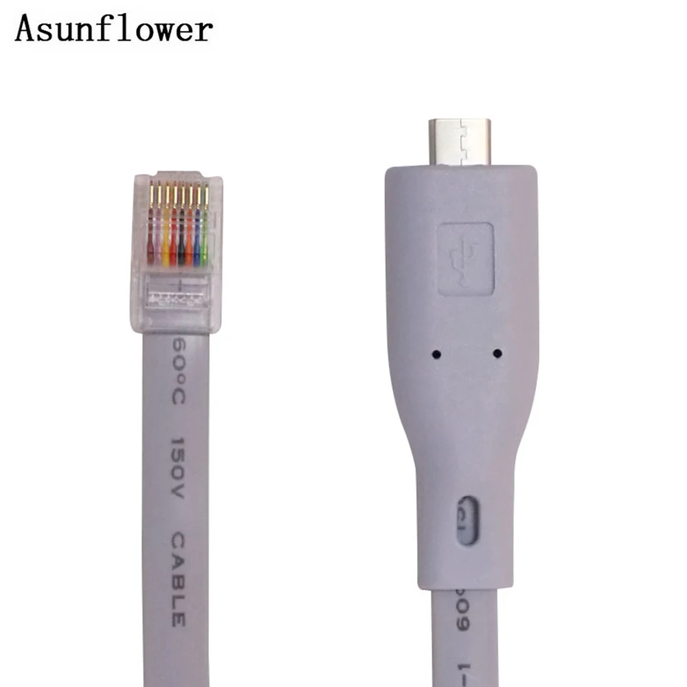 Лучший кабель консоли Cisco USB 6 футов FTDI Type-C к Rj45 RS232 для Windows 8/7 Vista MAC Linux