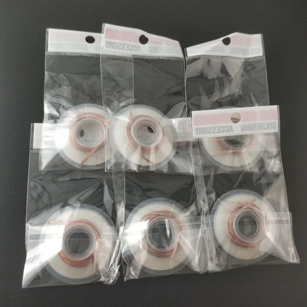 1.5mm 2mm 2.5mm 3mm 3.5mm Width 1.5M Length Desoldering Braid Welding Solder Remover Wick Wire Lead Cord Flux BGA Repair Tool |