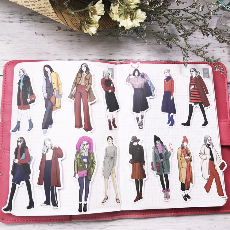 Для планировщик/дневник/Скрапбукинг зимне Рождественский Стикеры для