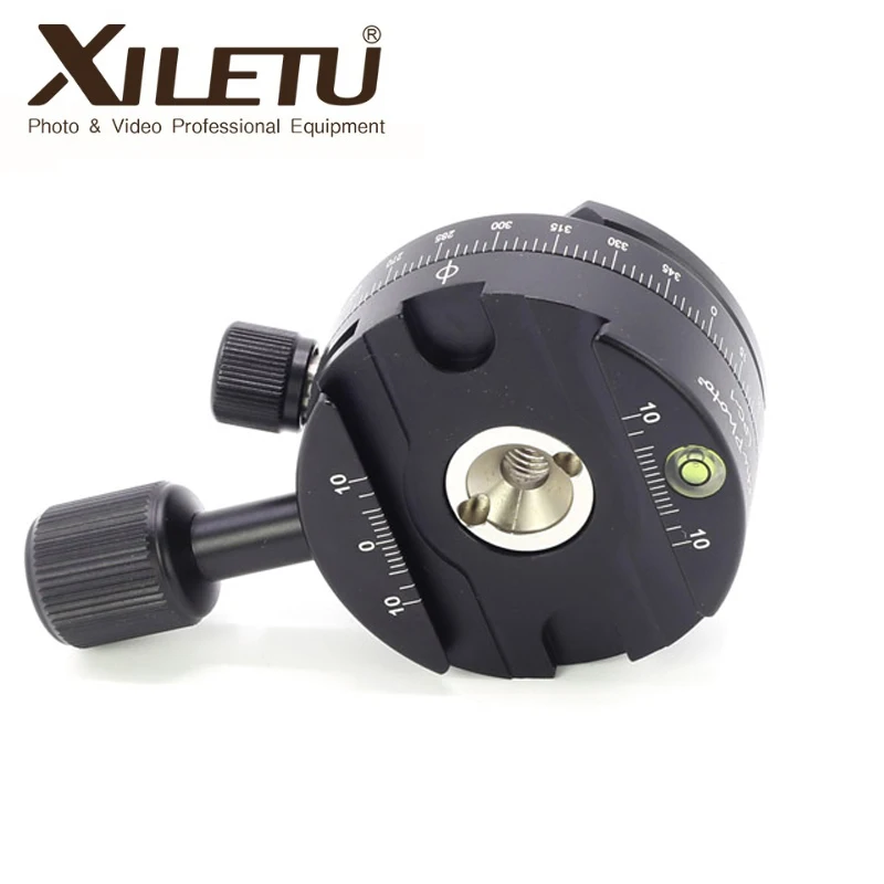 Xiletu LPC-1 360 градусов панорамная платформа головка штатива монтажный адаптер зажим для цифровой камеры Arca Swiss с винтом 1/"-3/8"