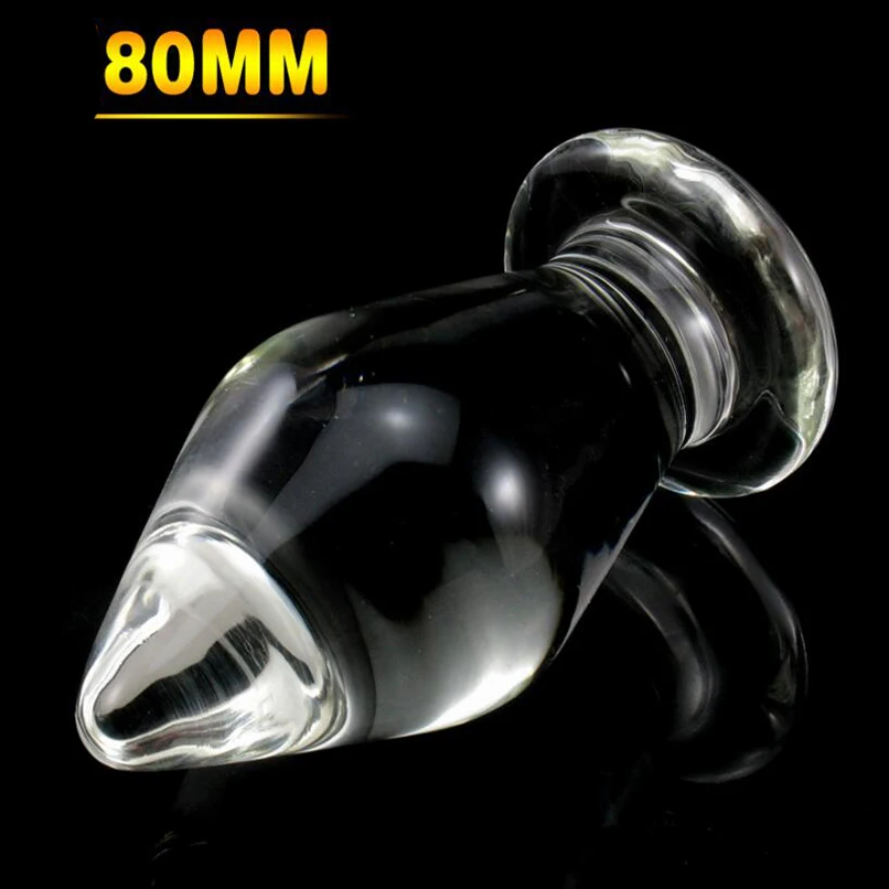 Супер большой стеклянный Анальный Анальная пробка 15*8 см Экстра огромный