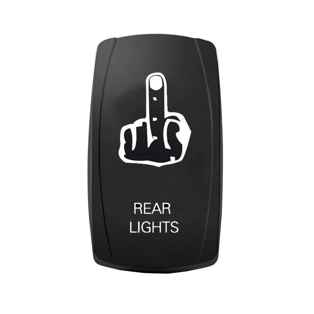 EE support 12V 20A автомобильный двигатель синий светодиод тумблер кулисный