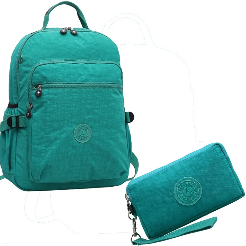 Школьный рюкзак ACEPERCH для девочек-подростков, женский рюкзак Mochila Feminina, Женский нейлоновый водонепроницаемый рюкзак для ноутбука - Цвет: 5