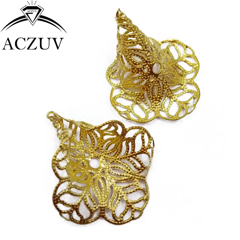 100 шт. серебро розовое золото бронза античный бронзовый родиевый покрытие 23x28 мм