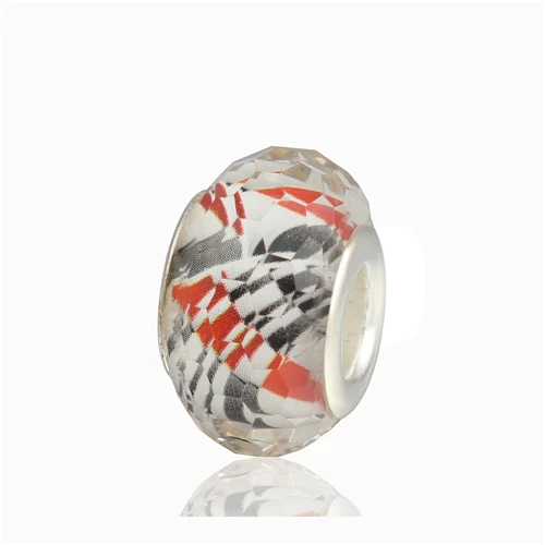 Макси простой стиль маленький муранский градиент Медвежонок лапа Сплав Бусины