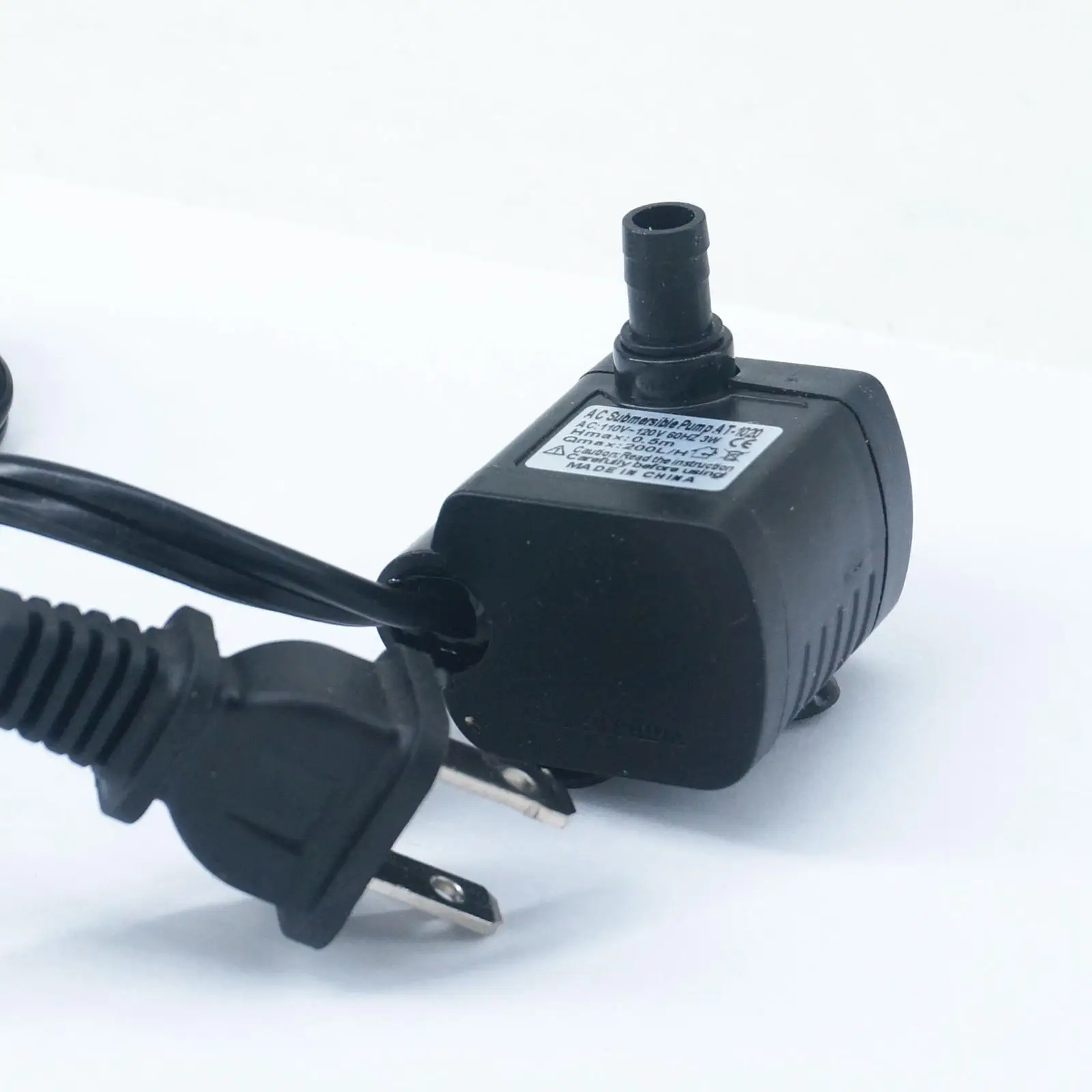 Электрический погружной мини насос переменного тока 110 В бесщеточный двигатель