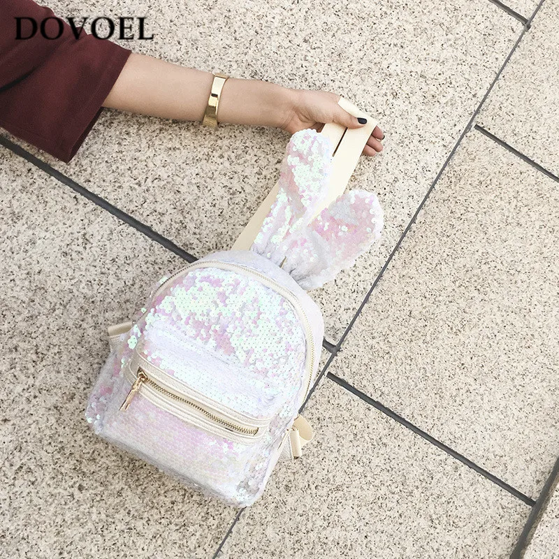 Dovoel Обувь для девочек принцесса Bling Рюкзаки Новый стиль Универсальные Для женщин