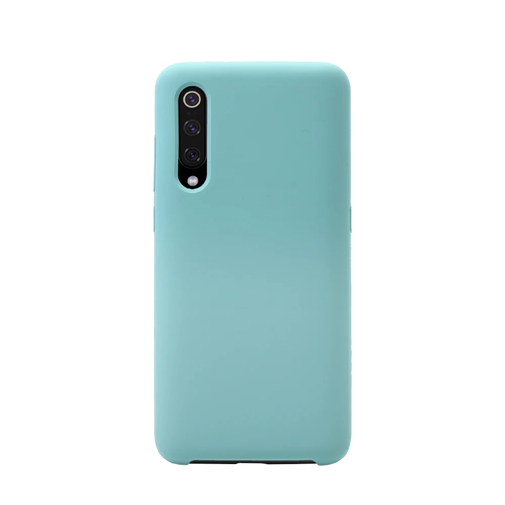 Glacier blue Официальный жидкий силиконовый чехол ярких цветов для Xiao mi Red mi S2 4X5 5A 6A Note 4X mi 6 8 9, полностью защитный резиновый чехол для мобильного телефона - Цвет: Glacier blue